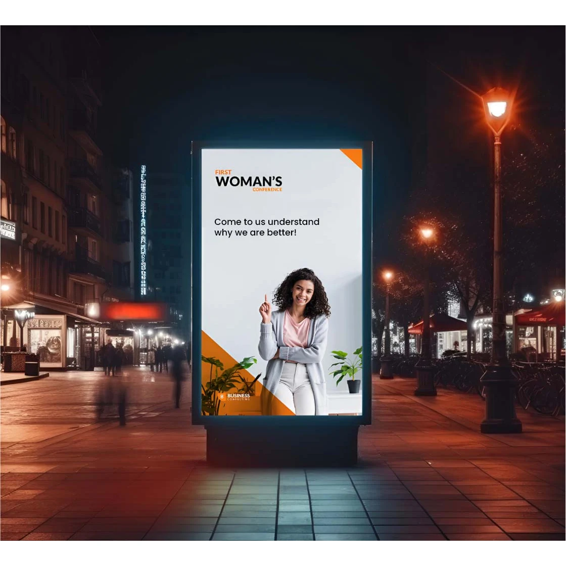 Backlit Banners - Vinyl with Lamination (1ft x 1ft/sqft) 1