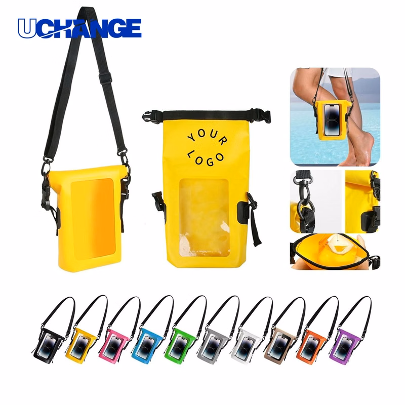 2L Waterproof Crossbody Bag Holder with Phone Pocket