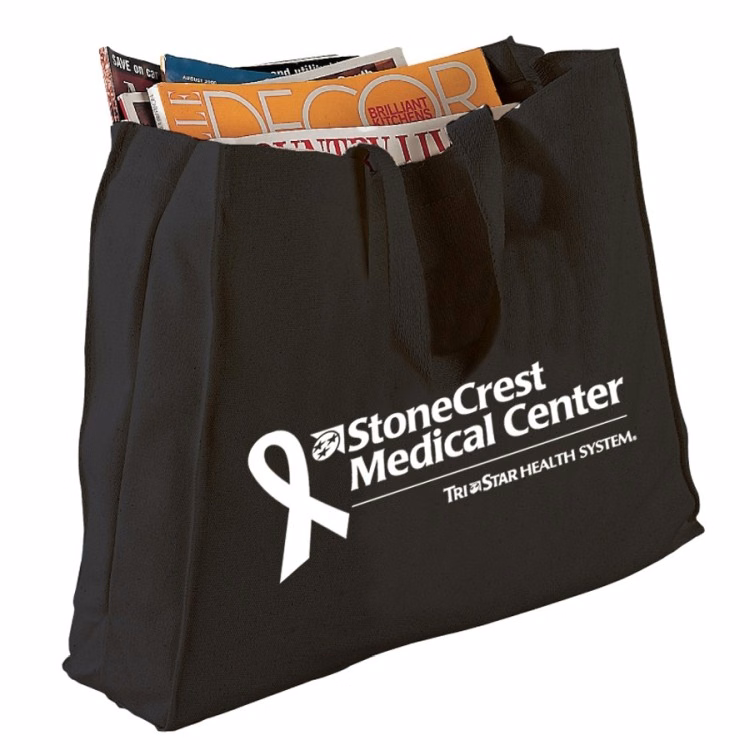 Canvas Gusset Tote Bag