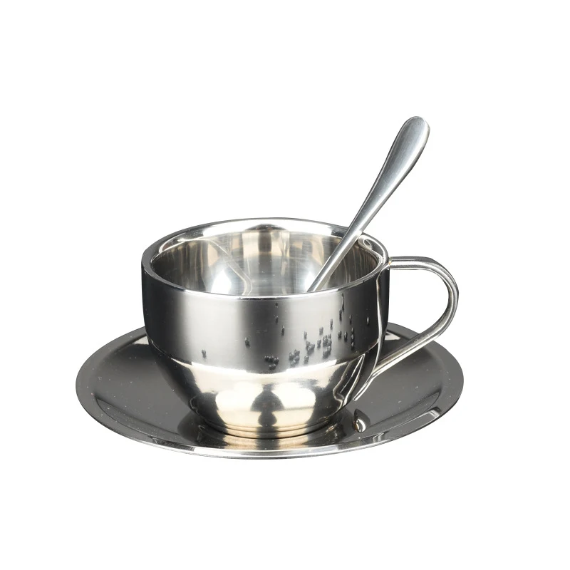 180ML Coffee Cup w/ Saucer And Spoon 1