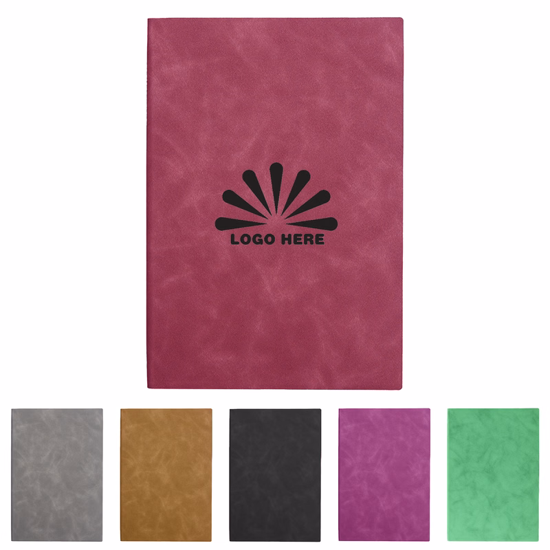 Elegant A5 Sheepskin Notebook with Custom Logo