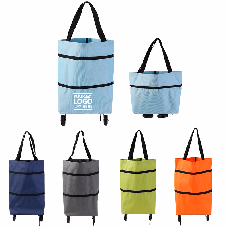 Foldable Large Overnight Weekender Bag With Wheels
