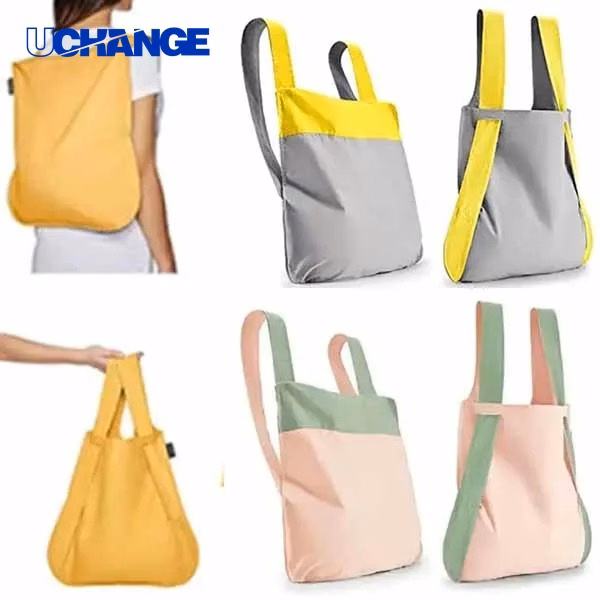 Canvas Tote Backpack Convertible Carry for Shopping and Travel