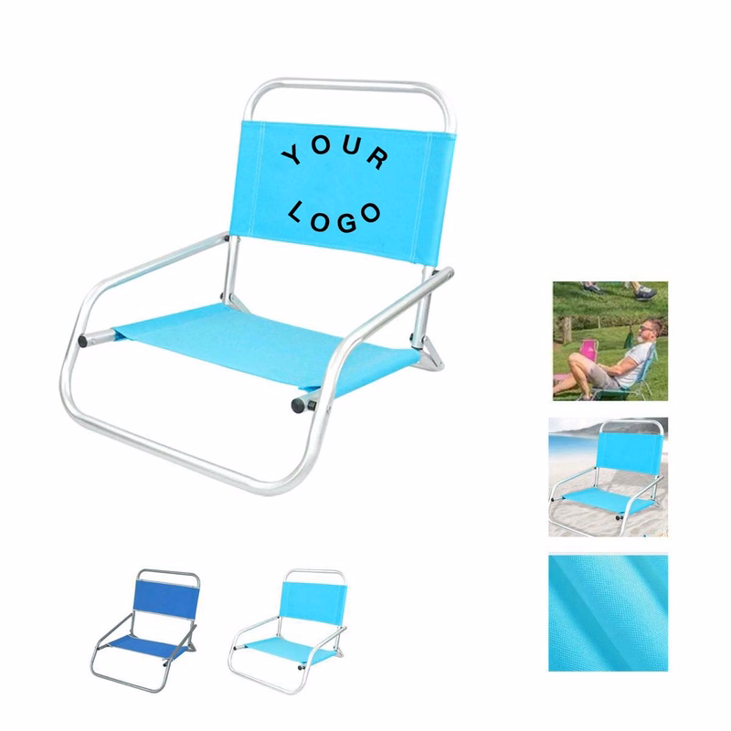 Lightweight Teslin Folding Beach Chair with Oxford Fabric