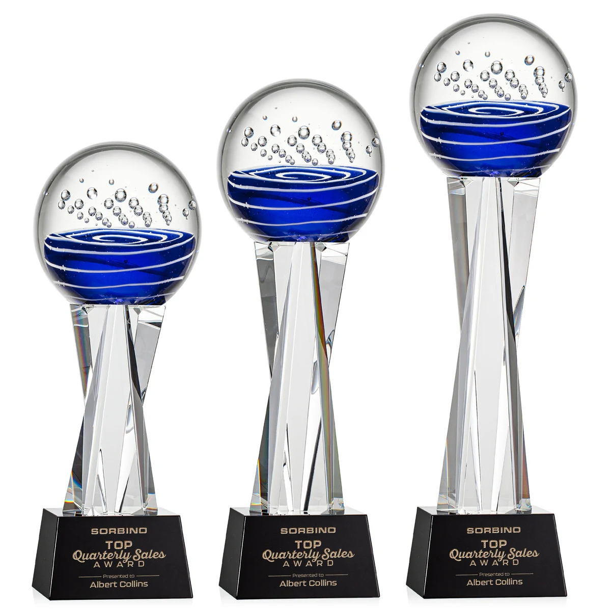 Tranquility Award on Grafton Base - Black 1