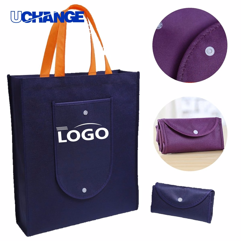 Reusable Foldable Shopping Bag Organizer with Compact Design