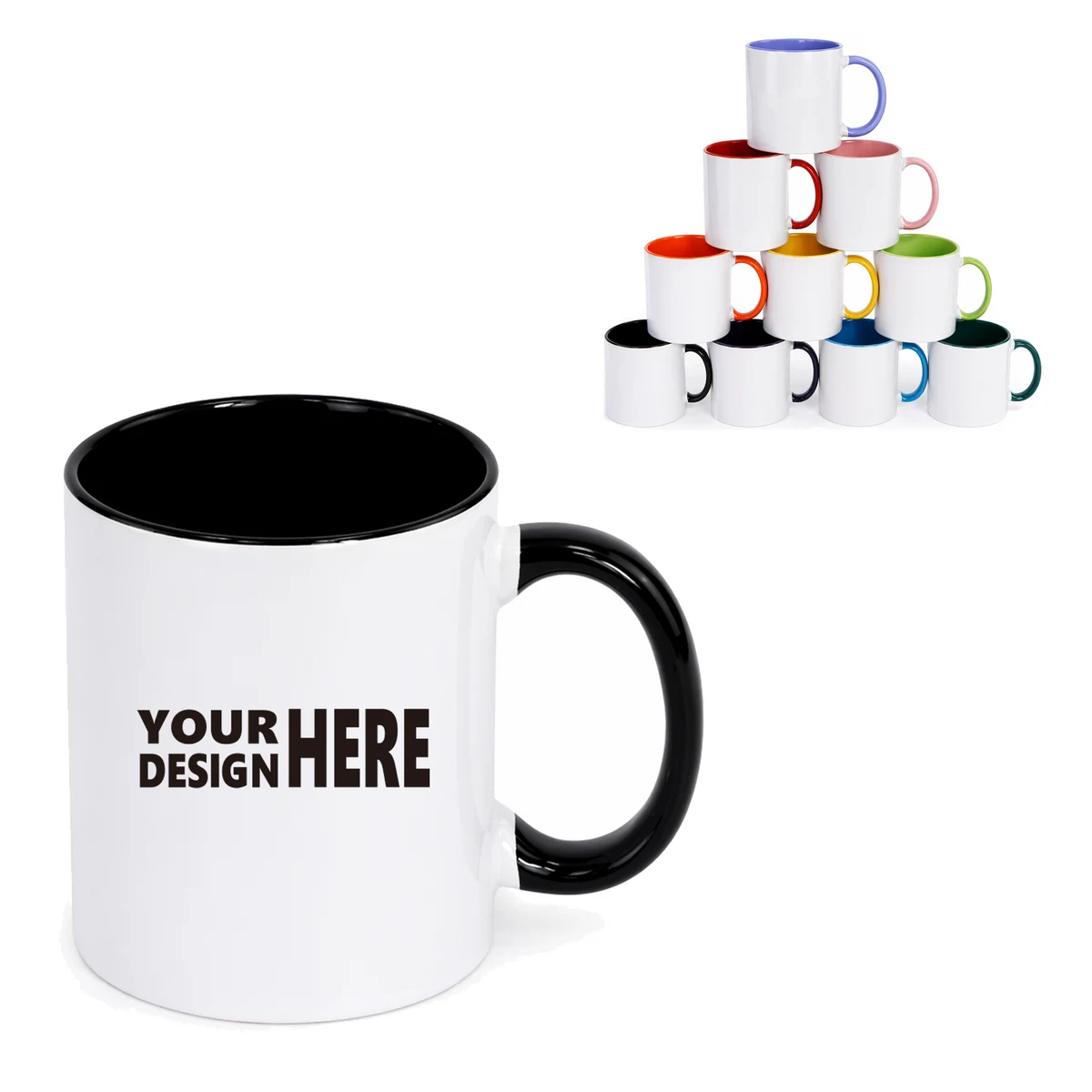 Ceramic Two-Tone Mug 1