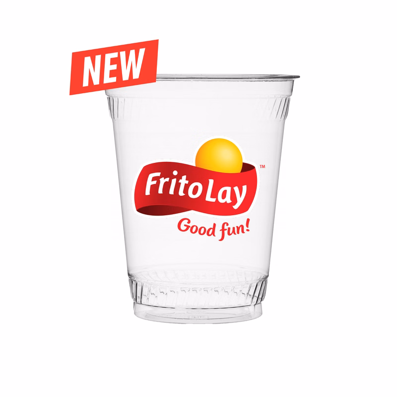 12 Oz. Eco Friendly Clear Cup, Digital