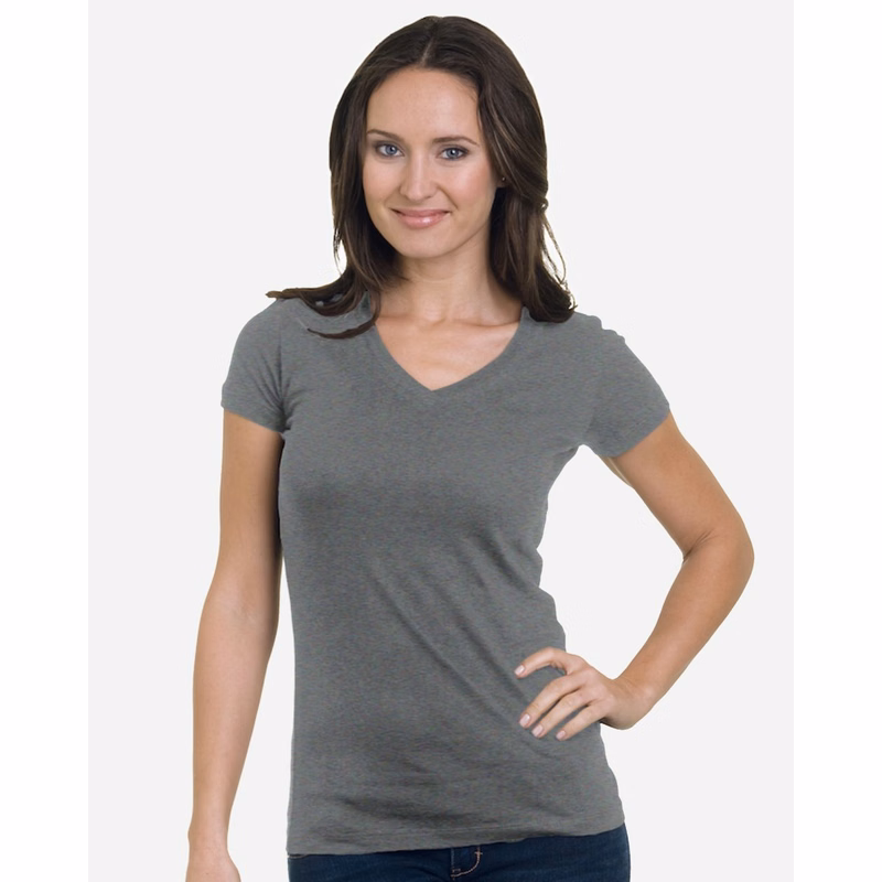 Women's USA-Made V-Neck T-Shirt - 3407