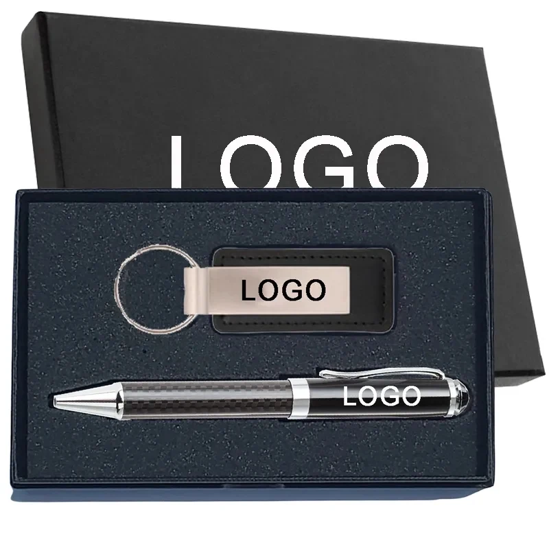 KEY TAG & CARBON FIBER PEN SET 1