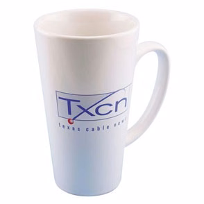 15 Oz. Java Ceramic Mug - White