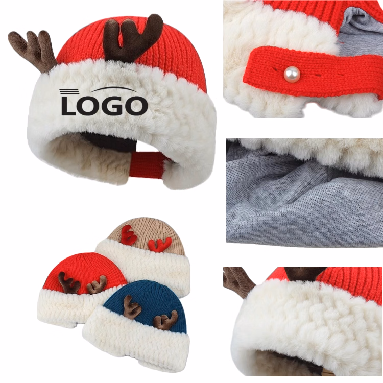 Reindeer Knit Hat