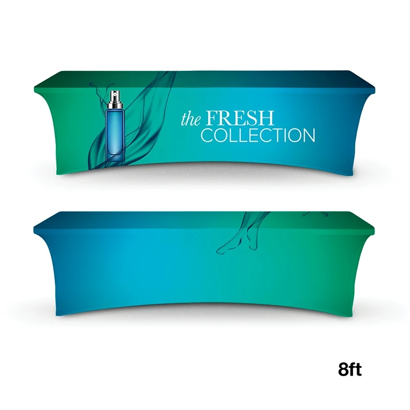 DisplaySplash 8' Stretch Table Cover 1