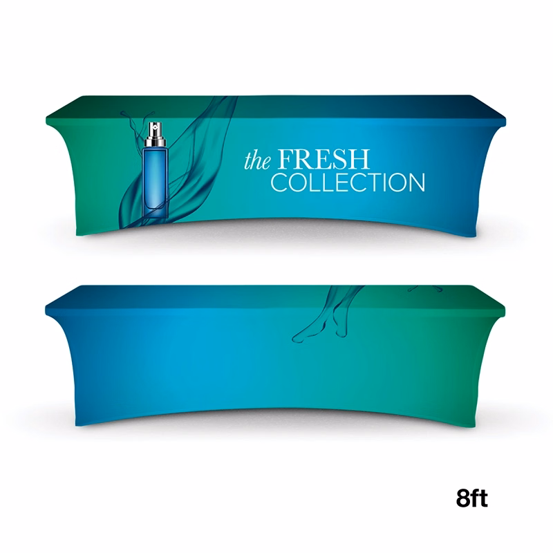 DisplaySplash 8' Stretch Table Cover