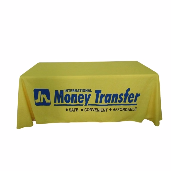 Table Throw /Table Cover for 6' table,  full color imprint