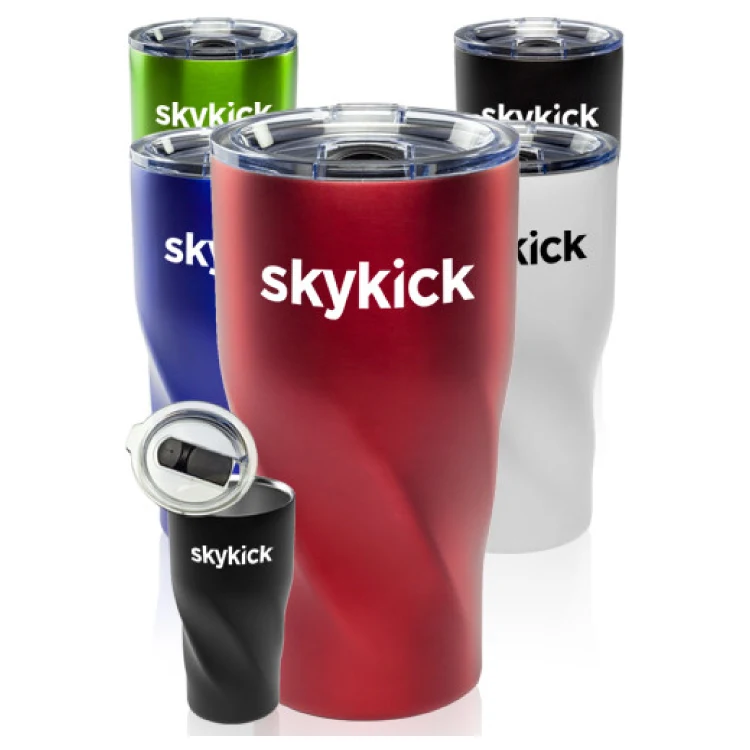 20 oz. Wavy Vacuum Travel Mug 1