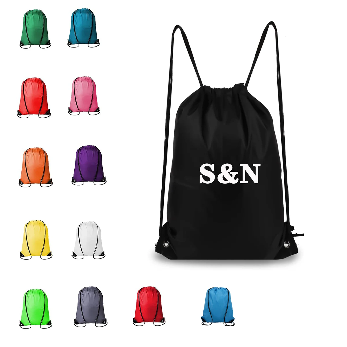 Premium Polyester Drawstring Bag 1