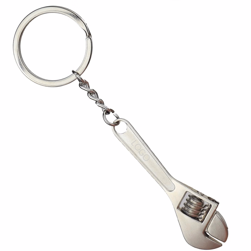 Metal Mini Wrench Keychain