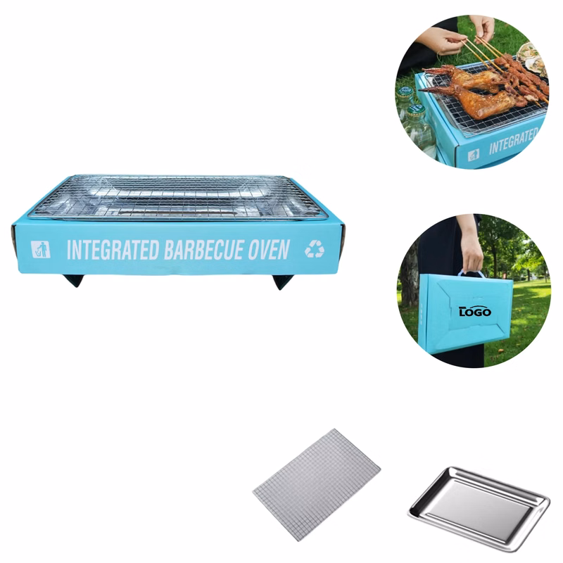 MOQ25 Disposable Outdoor BBQ Charcoal Grill