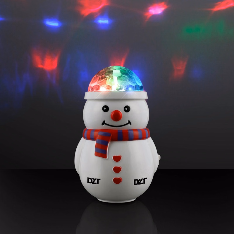 Magic Spin Snowman Light Projector