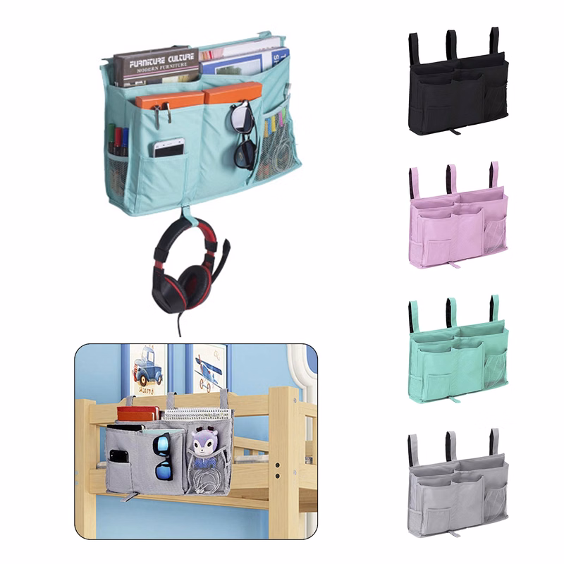 Bedside Organizer Hanging Bed Storage Caddy
