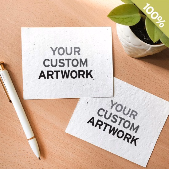 Double-Sided Plantable Postcards