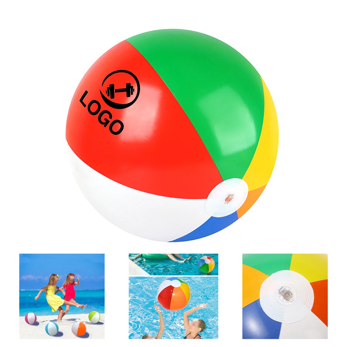 9" Inflatable Beach Balls 1