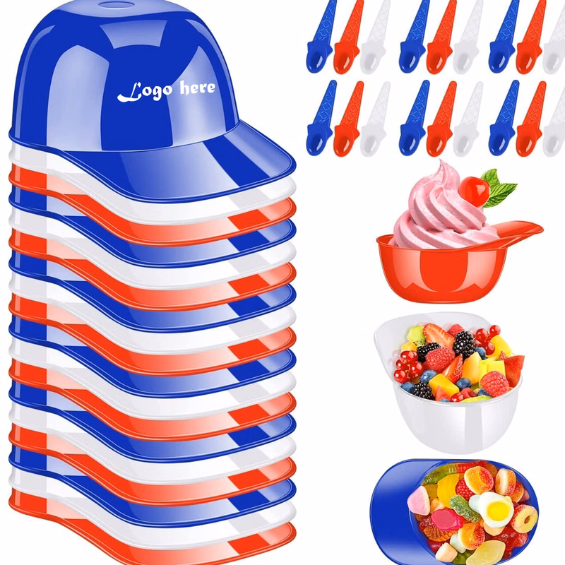 Baseball Helmet Ice Cream Bowl