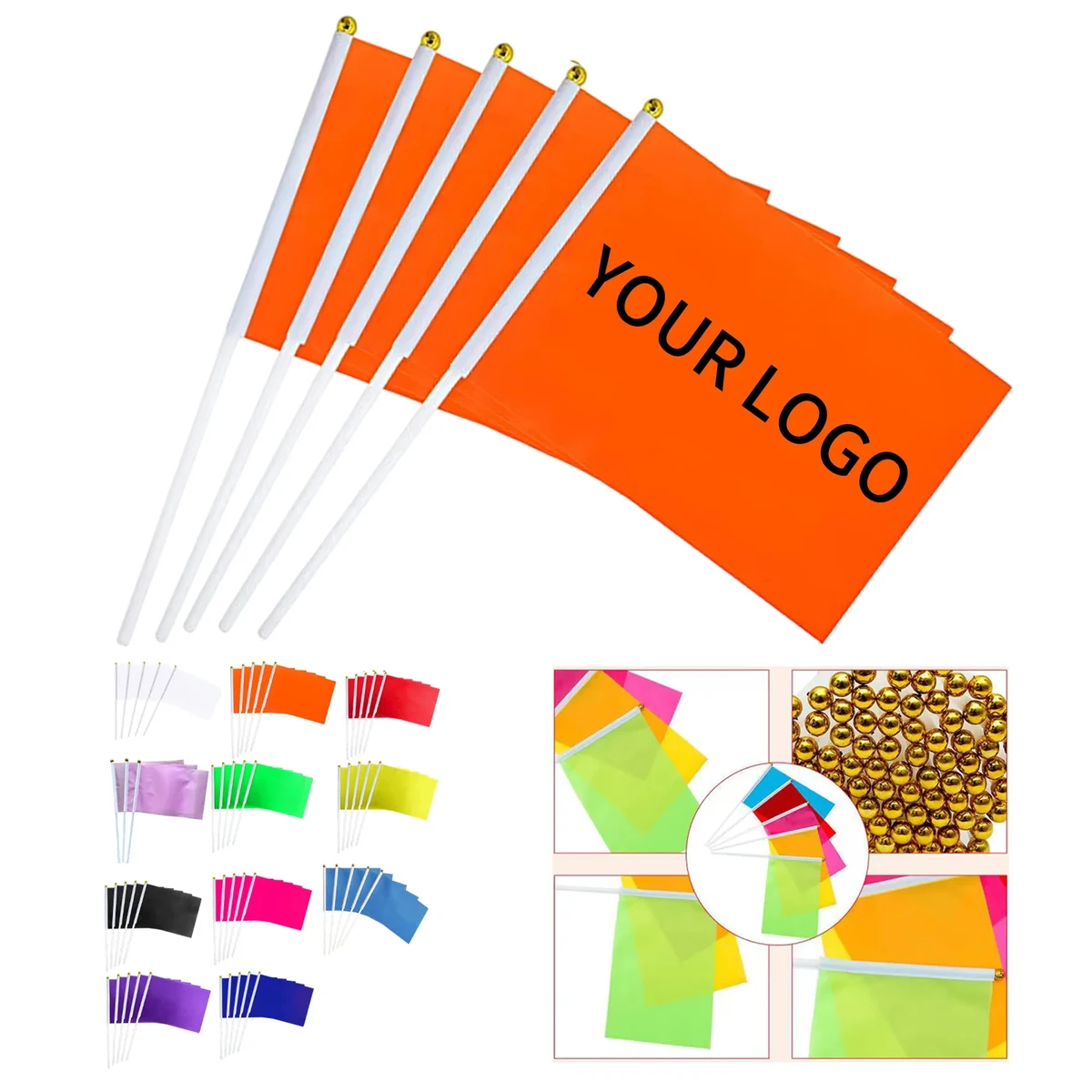 Custom Cheering Flag 1