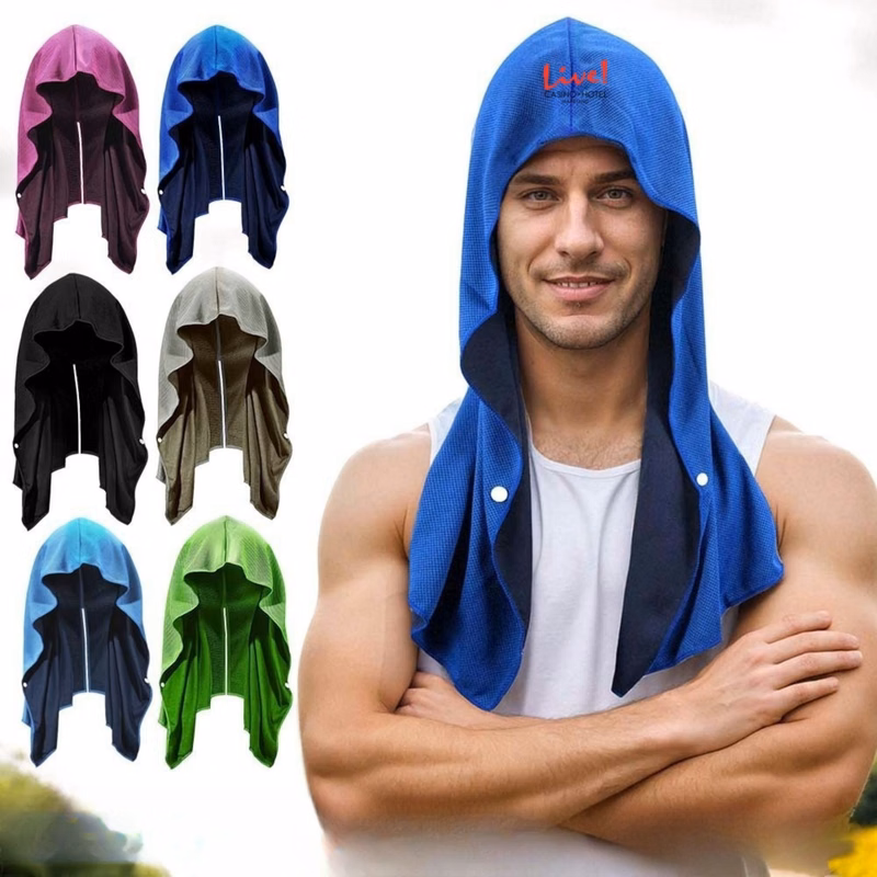 Quick Dry Sports Cooling Sun Protection Poncho Towel