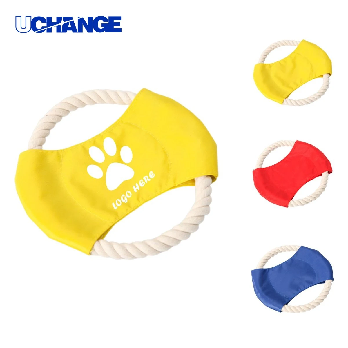Cotton Rope Pet Dog Flying Disc Toy for Training 1