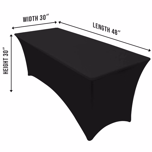 Custom 4Ft Stretch Tablecloth