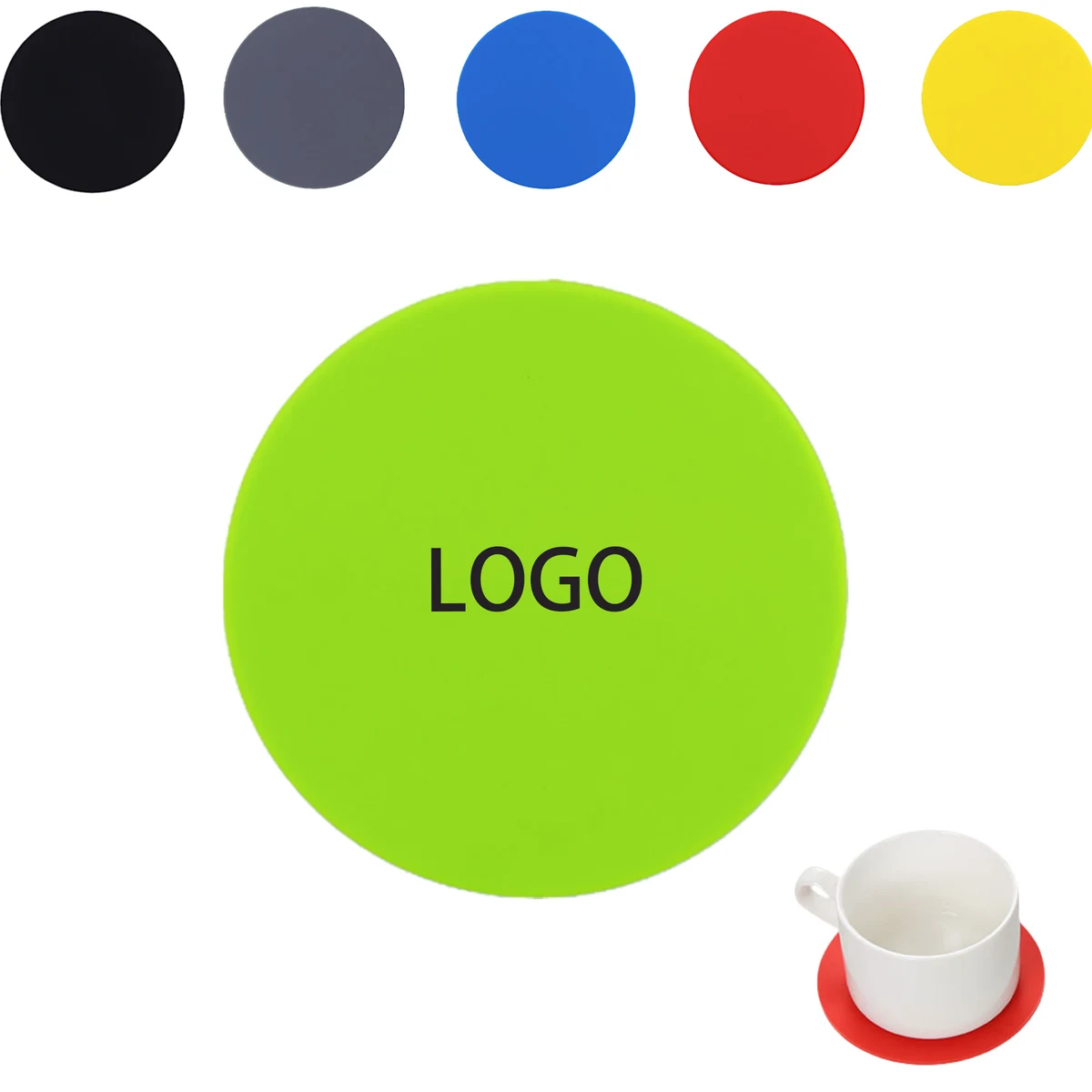 Silicone Coffee Heat Resistant Coaster 1