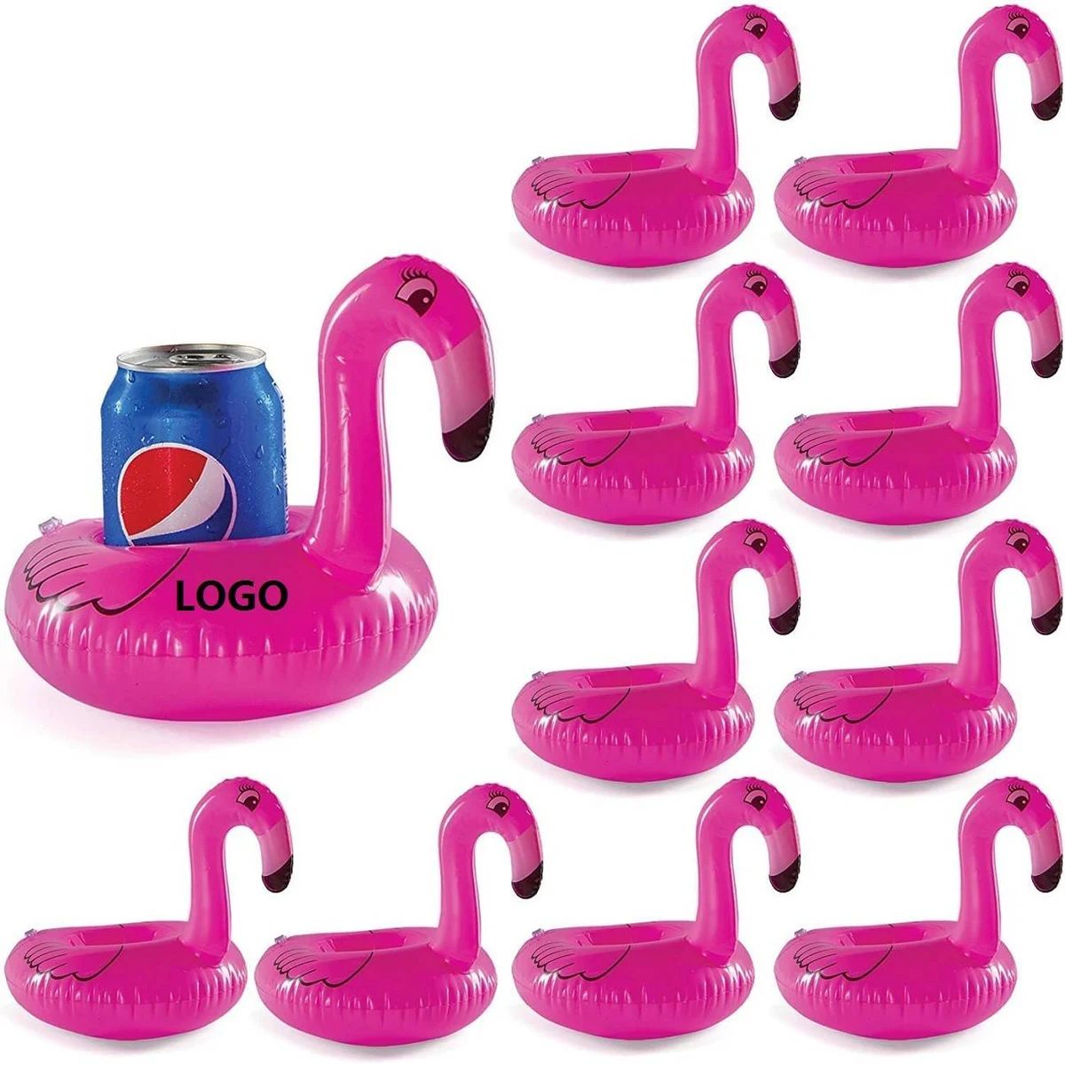 Flamingo Inflatable Floating Drink Cup Holder 1