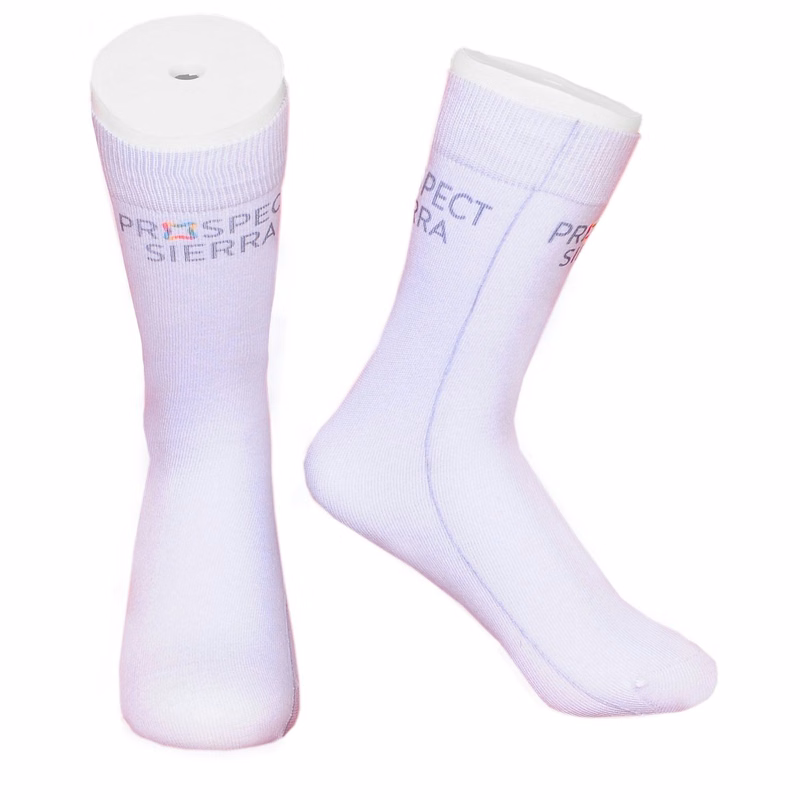 Youth Mid Crew sublimated full color socks