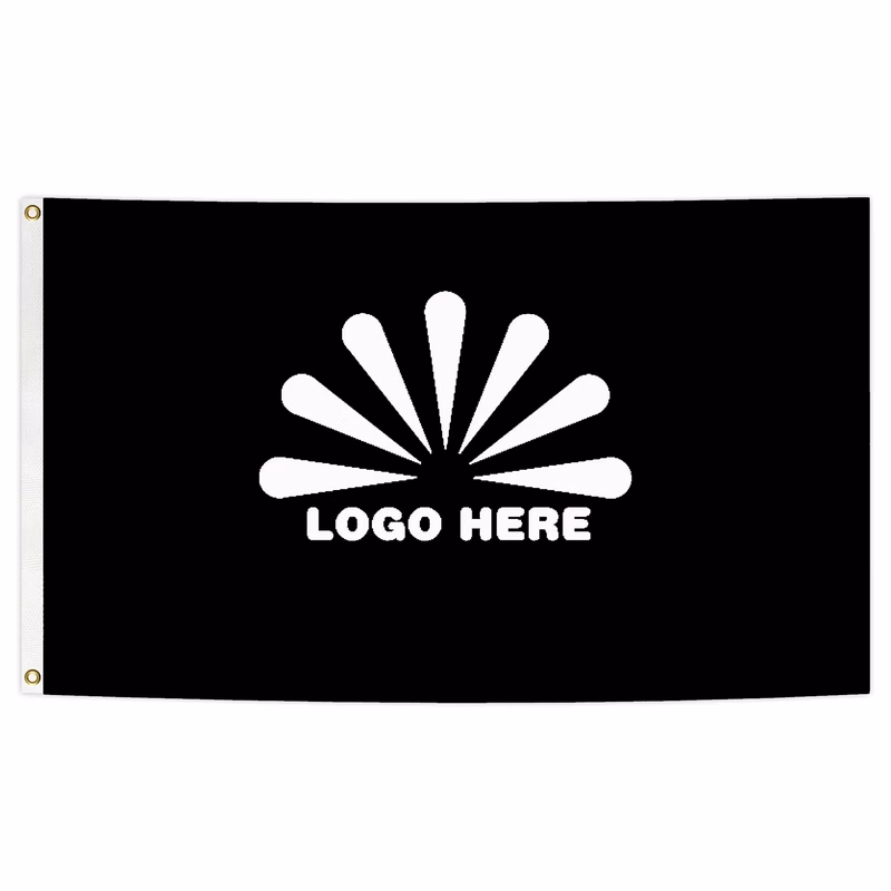 Customizable Logo On Flag