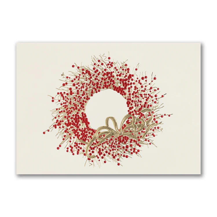 Scarlet Berries Card 1