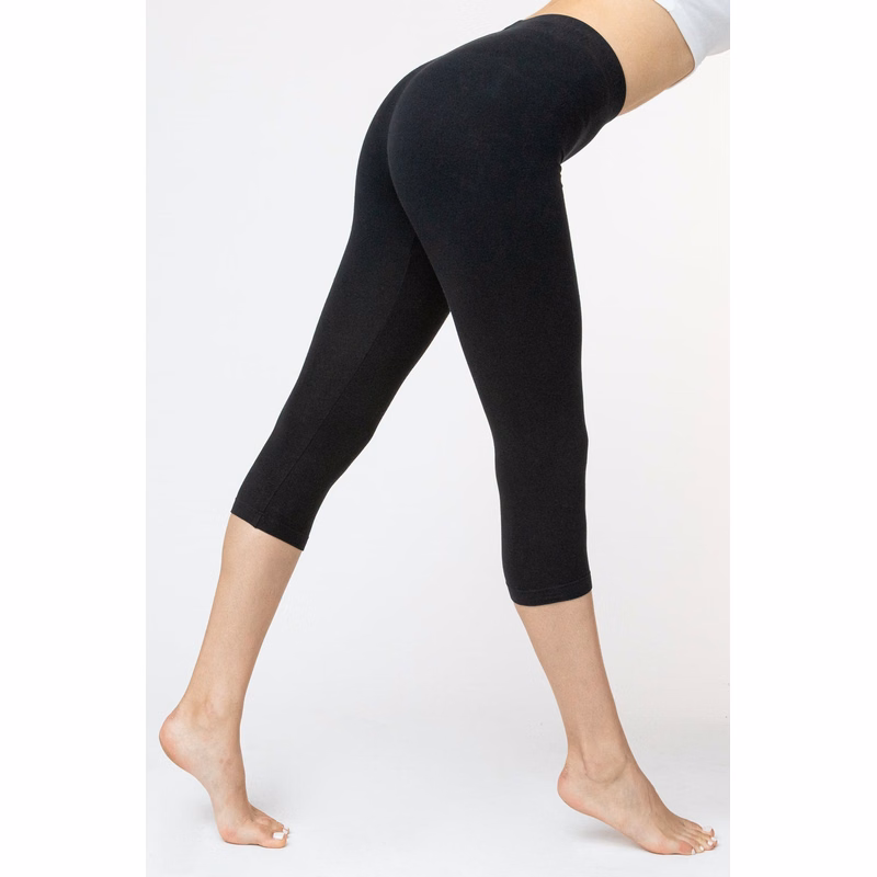 Cotton Spandex GD Crop Legging