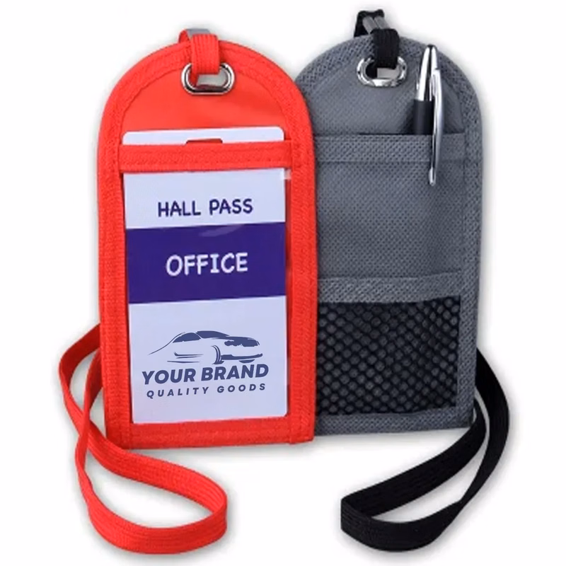 Custom Logo Print Conference Trade Show ID Card Badge Holder