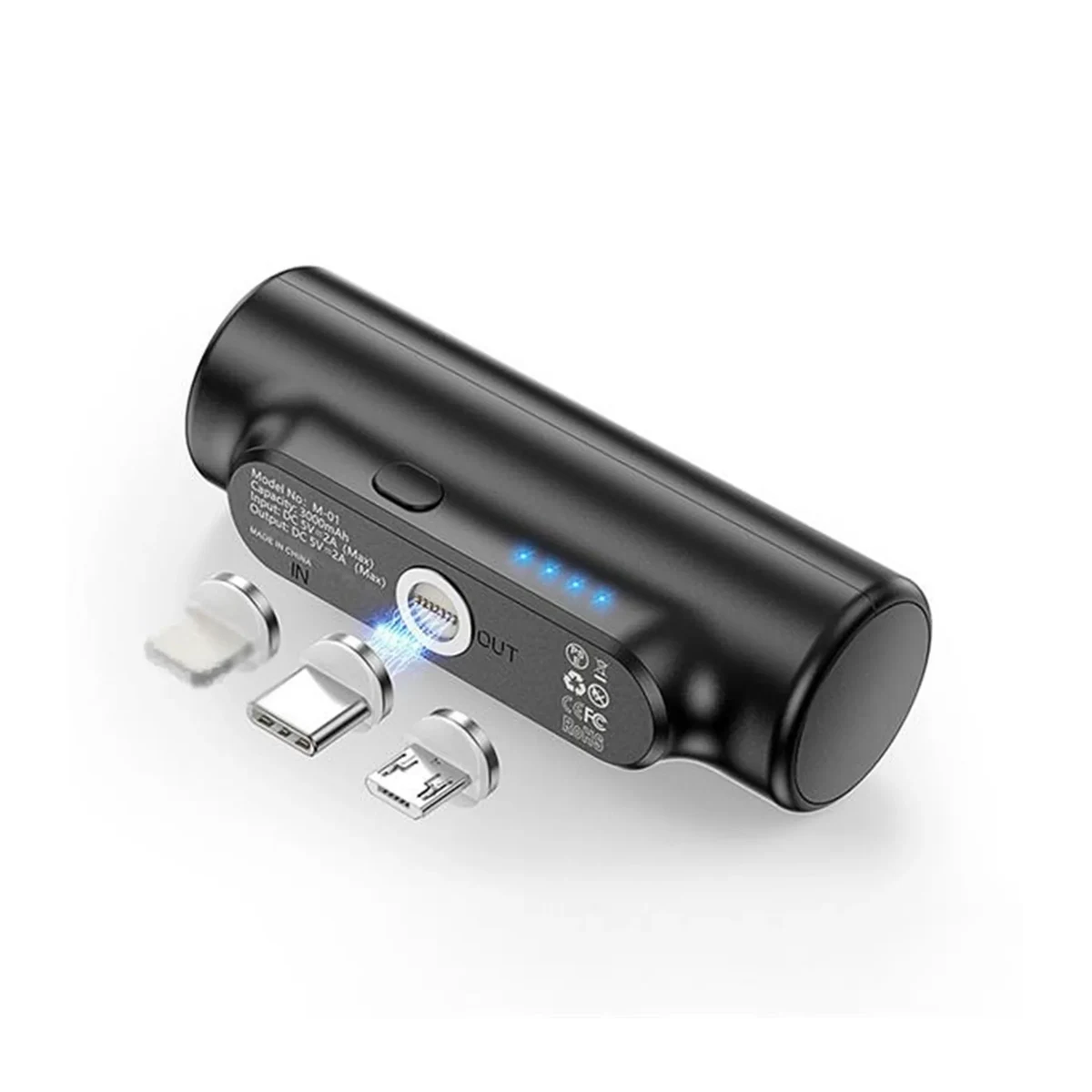 Magnetic Mobile Power 3000 mAh Wireless Fast Charging 1