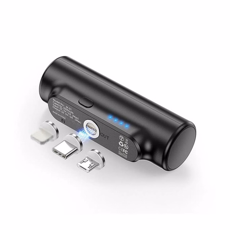 Magnetic Mobile Power 3000 mAh Wireless Fast Charging