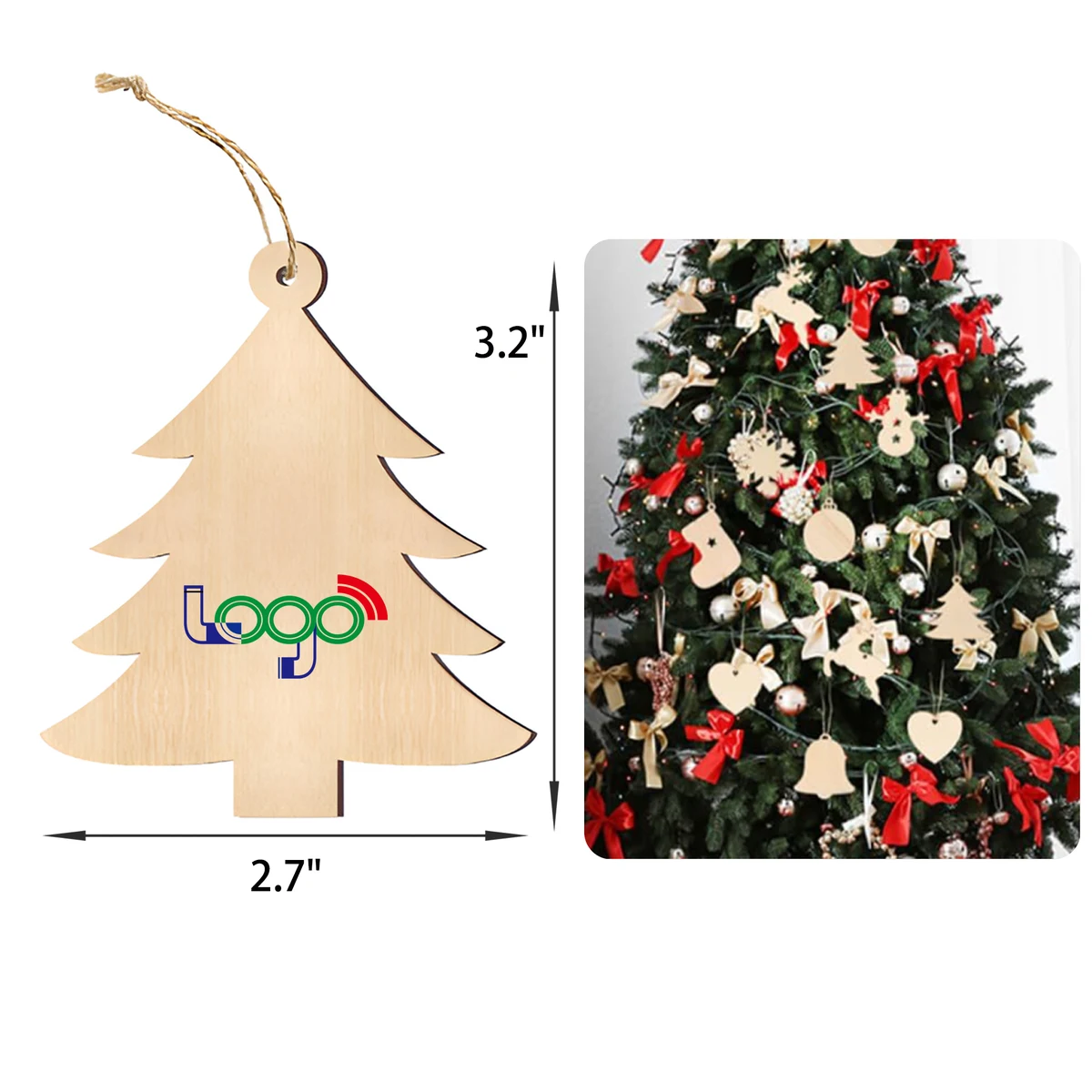 Exquisite Wooden Tree Pendant 1