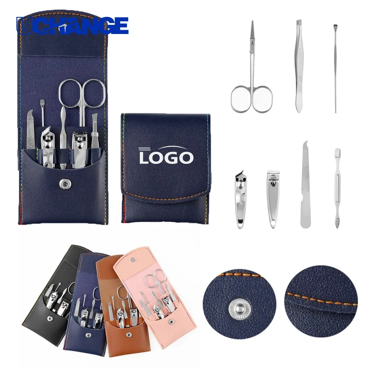 7-Piece Stainless Steel Manicure Set 1