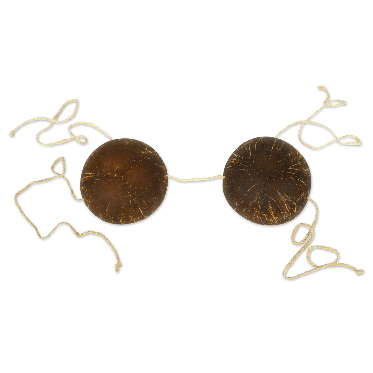 Adjustable Coconut Bikini Top 1