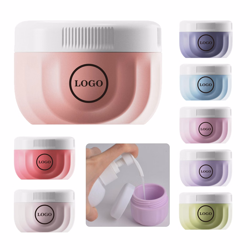 MOQ200 Silicone Travel Shower Liquid Packaging Container