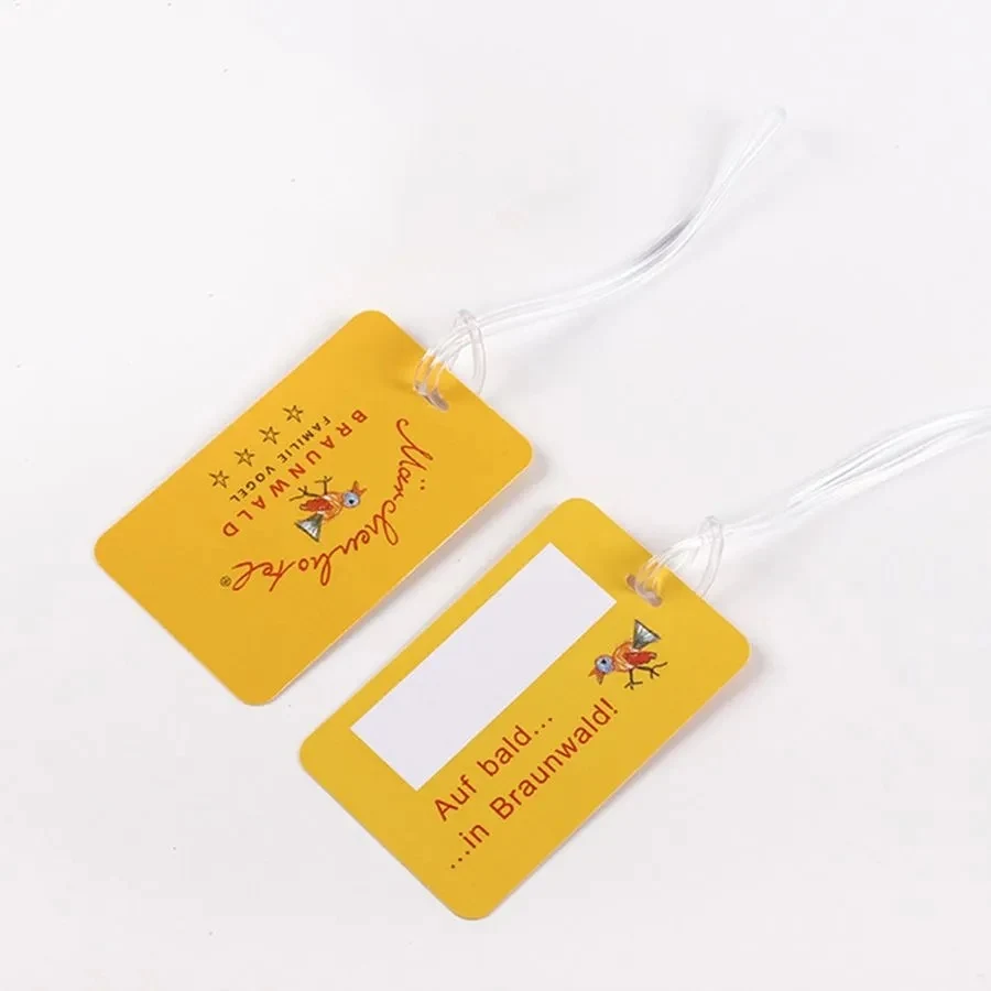 Plastic Luggage Tags 1