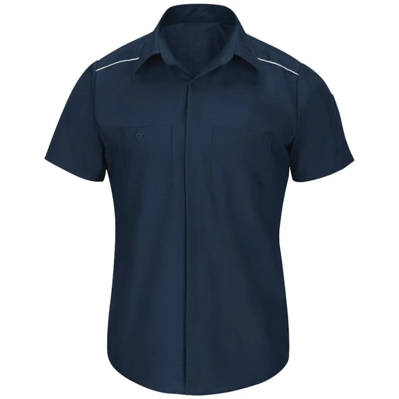Red Kap Men's Tall Short Sleeve Pro Airflow Work Shirt - SP4AT 1