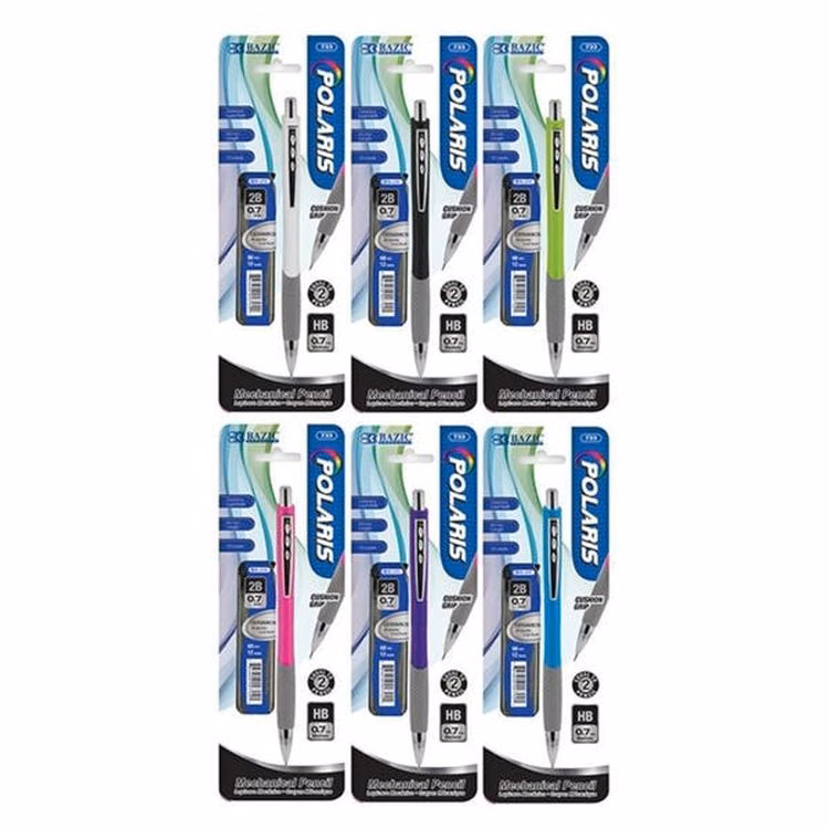 Mechanical Pencils - 0.7mm Lead Refills included Cushion Grip