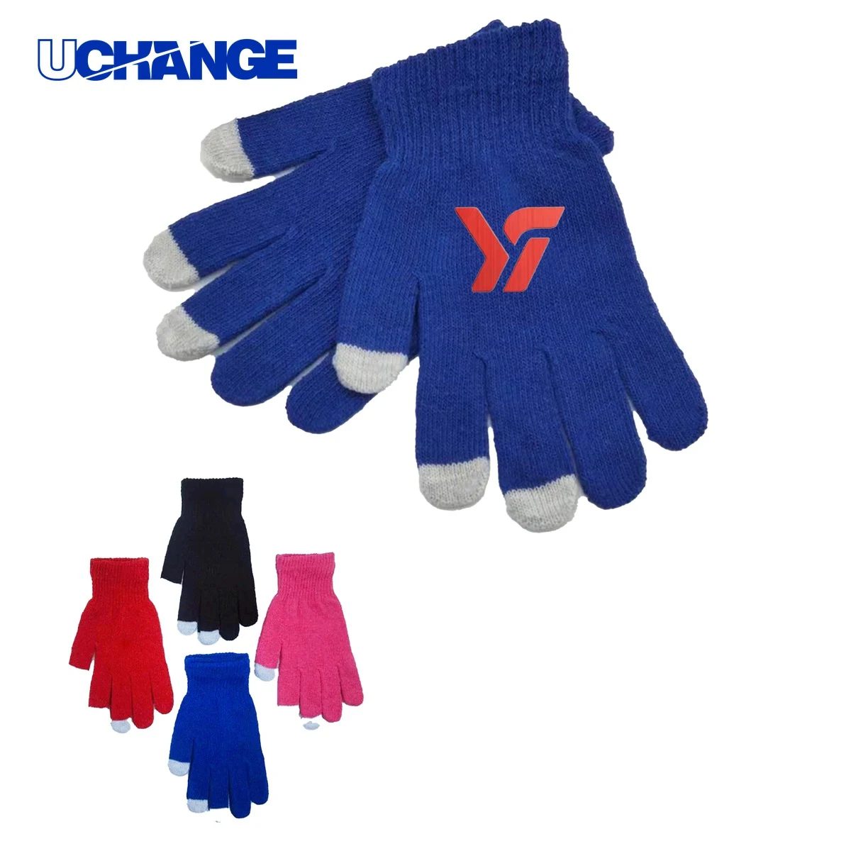 Soft Knit Touchscreen Gloves 1