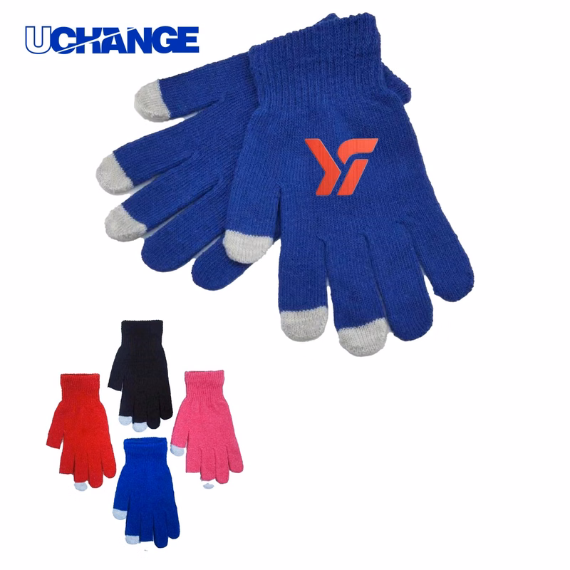 Soft Knit Touchscreen Gloves